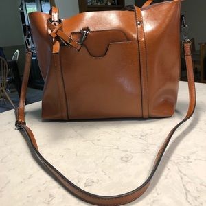 Beautiful Waxed Leather Bag